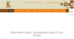 Desktop Screenshot of coconuthotelmotel.com